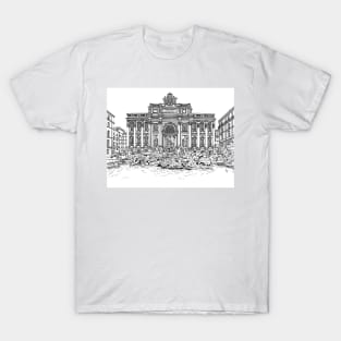 Trevi Fountain T-Shirt